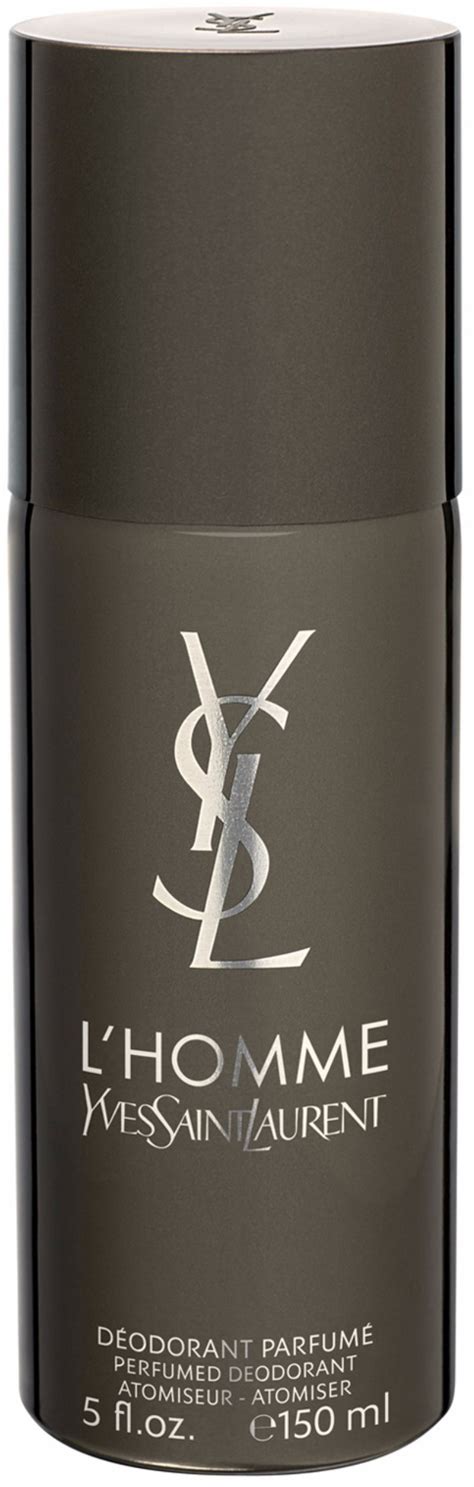 yves saint laurent l'homme deodorant spray 150 ml|yves st laurent deodorant.